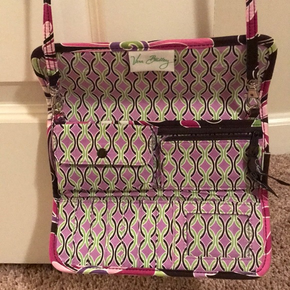 Vera Bradley Wallet in Purple Punch - Picture 2 of 7